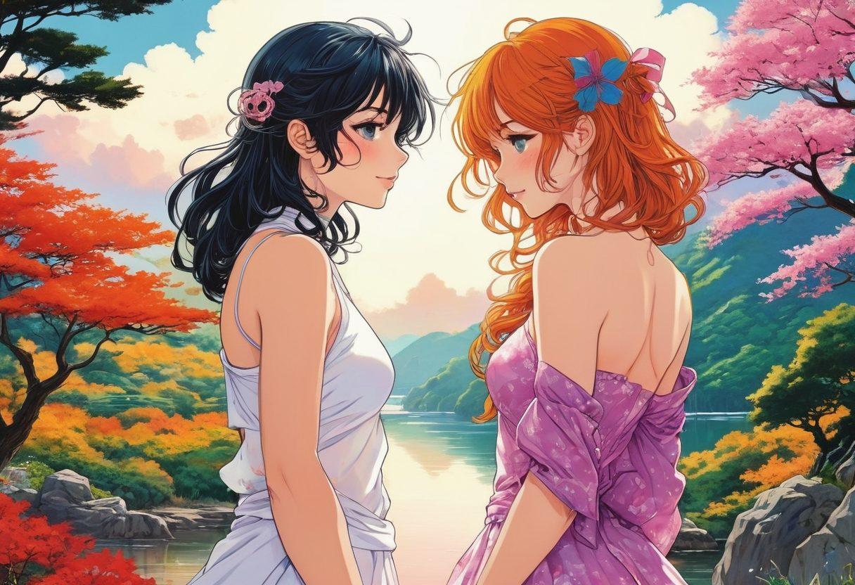 A colorful and dynamic scene showcasing an array of diverse hentai manga covers, featuring whimsical characters in playful poses. Include elements like anime-style illustrations, vibrant backgrounds, and subtle hints of fantasy themes. Showcase a variety of art styles, from classic to modern, emphasizing the allure of adult anime storytelling. Infuse the image with a sense of exploration and excitement. super-realistic. vibrant colors. white background.